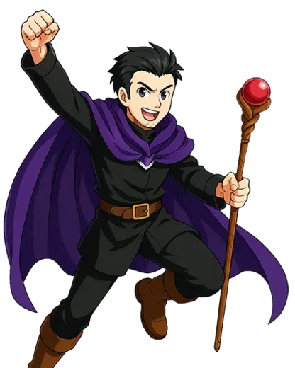 Illustrazione di Mago